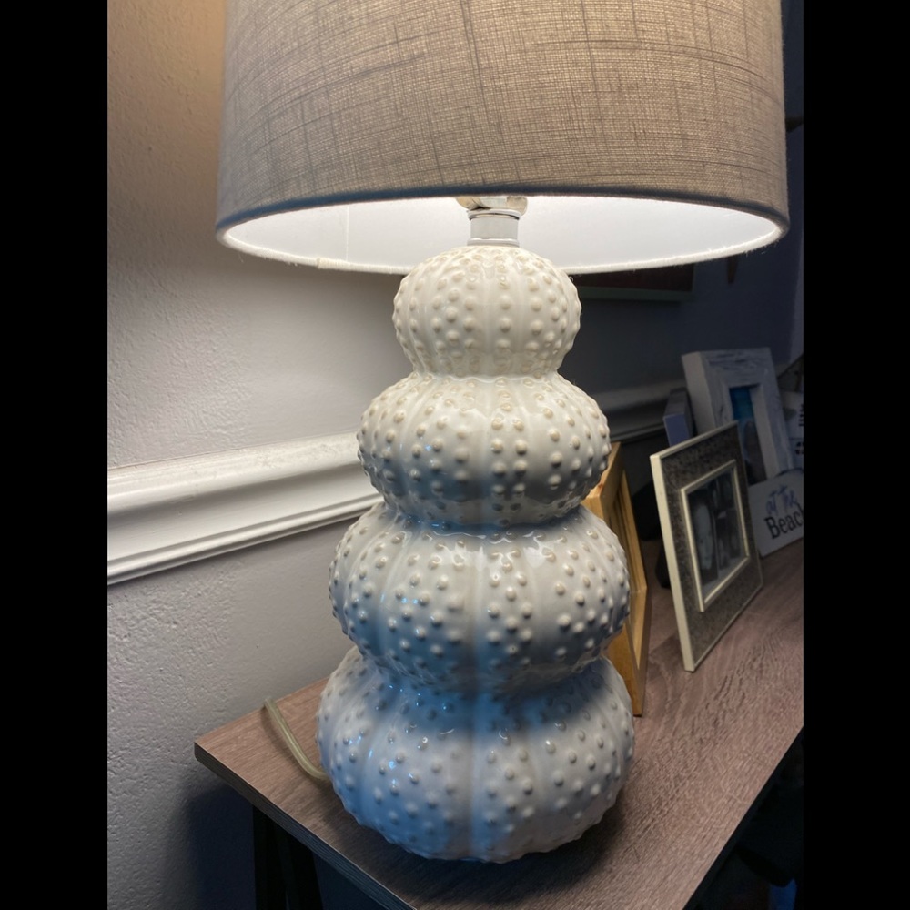 Sea Urchin Lamp -With shade